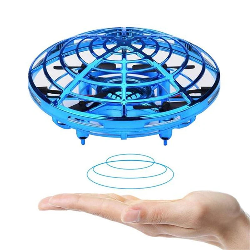 Mini Helicopter UFO RC Drone Infraed Hand Sensing Aircraft Electronic Model Quadcopter Flayaball Small Drone Toys for Children